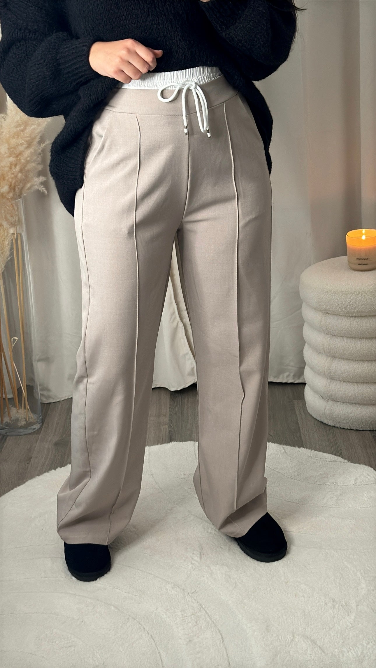 Pantalon - Beige