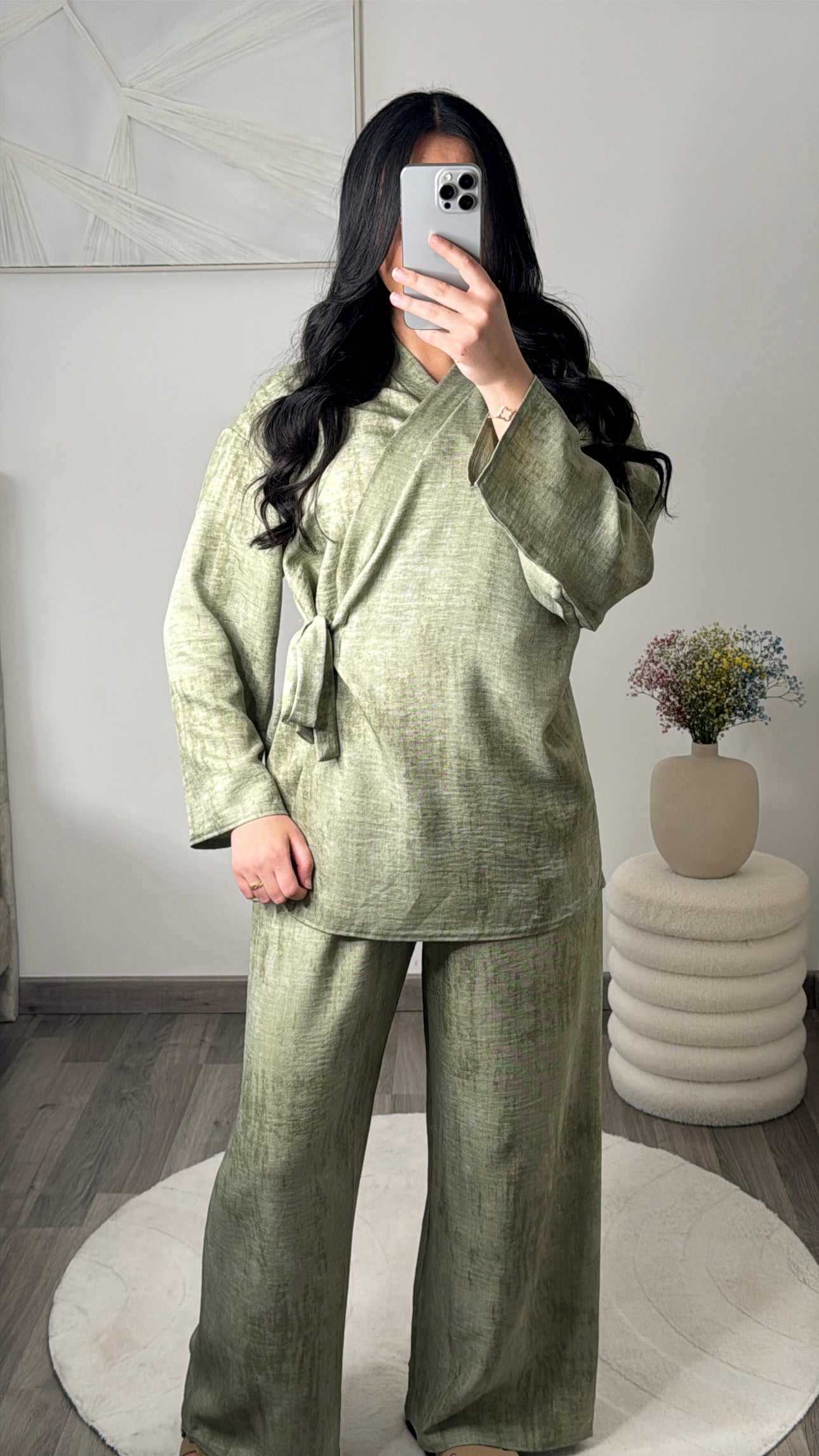 Ensemble Nour - kaki