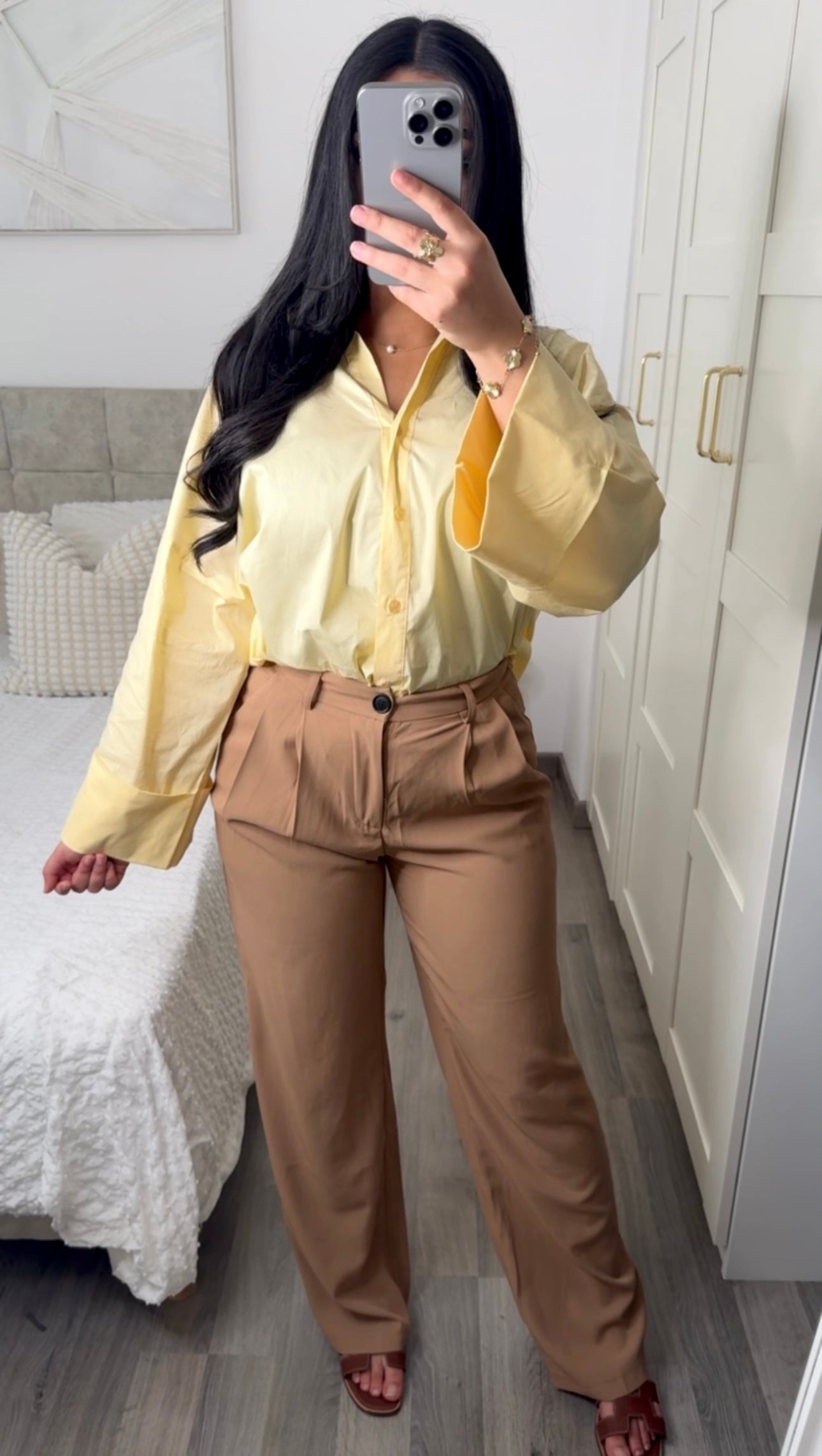 Pantalon Iris - Camel