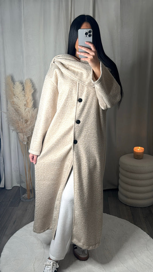 Manteau cape - Beige