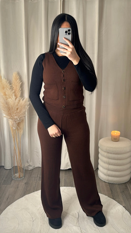 Ensemble comfy - Marron