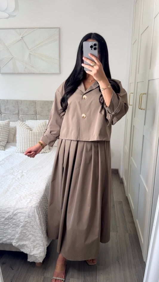 Ensemble Noémie - Taupe