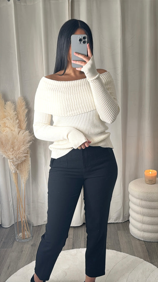 Pull zelya - Crème