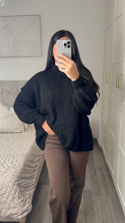 Pull en laine - Noir