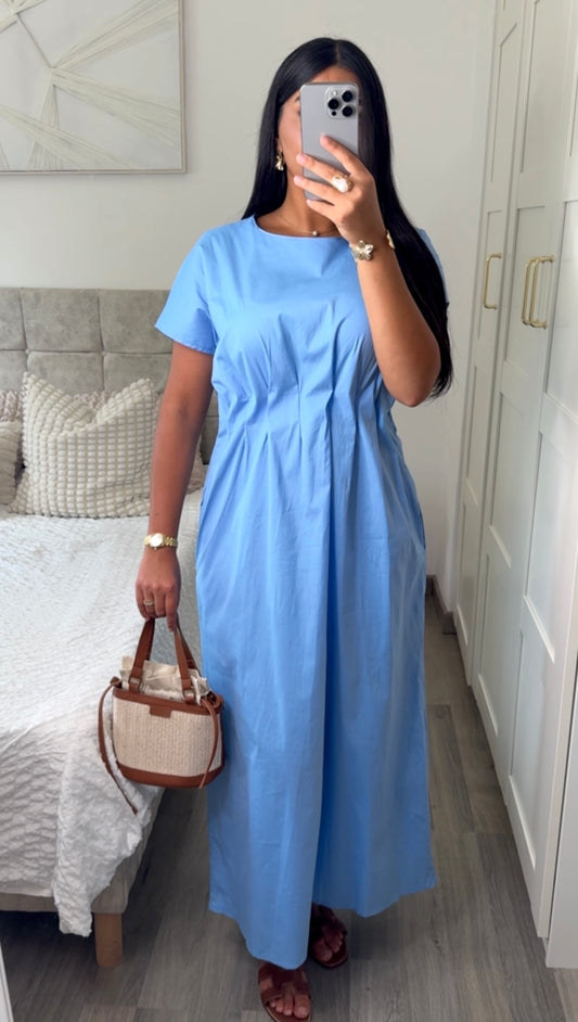 Robe Diana - Bleu