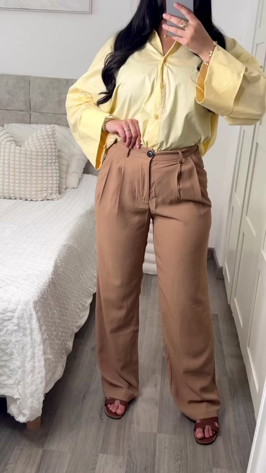 Pantalon Iris - Camel